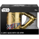 Meta Merch Star Wars C-3PO Arm Mug