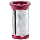 Deda Expander Bung 23.5x70mm 1""1/8 - Red/Silver - 23.5x70mm 1""1/8