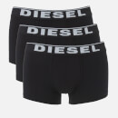 Diesel Men's Damien Three Pack Boxer Shorts - Black