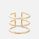 Astrid & Miyu Women's Triple Bewitched Ring - Gold
