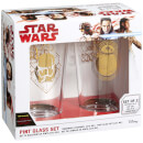 Lot de 2 Verres - Rule The Galaxy & Feel The Force - Les Derniers Jedi