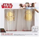 Lot de 2 Verres - Rule The Galaxy & Feel The Force - Les Derniers Jedi