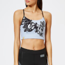Monreal London Women's Longline Bra - Palma Poppy Print