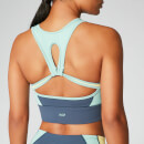 Myprotein Power Deluxe Crop Top - Dark Indigo - XS - Dark Indigo