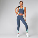 Myprotein Power Deluxe Crop Top - Dark Indigo - XS - Dark Indigo