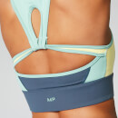 Myprotein Power Deluxe Crop Top - Dark Indigo - XS - Dark Indigo