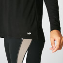 Myprotein Split Long Sleeve T-Shirt - Black - XS - Svart