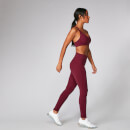 Power Legíny Do Fitka - Červené - XS - Oxblood