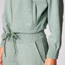 Revive Cropped Hoodie - Seafoam Marl - XS - Seafoam Marl