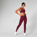 Acquista il reggiseno sportivo Power Mesh - Rosso scuro - XS - Oxblood