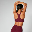 Acquista il reggiseno sportivo Power Mesh - Rosso scuro - XS - Oxblood