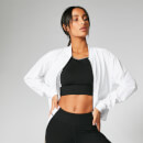 Myprotein Breathe Jacket - White - XS - Vit
