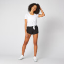 Maglia a maniche corte con nodo - Bianco - XS - Bianco