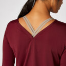 Dry-Tech Long-Sleeve Top - Oxblood - XS