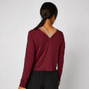 Dry-Tech Long-Sleeve Top - Oxblood - XS