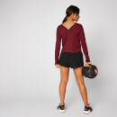 Dry-Tech Long-Sleeve Top - Oxblood - XS
