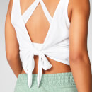 Myprotein Tie-Up Vest - White - XS - White