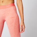 Inspire Seamless Leggings - Hot Coral - XS - Hot Coral