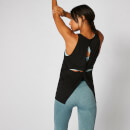 Bliss Burnout Vest - Black - XS - Black