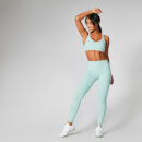 Power Mesh Sports Bra - Seafoam - XS