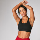 Reggiseno sportivo Power incrociato sulla schiena - Nero - XS - Nero