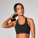 Reggiseno sportivo Power incrociato sulla schiena - Nero - XS - Nero
