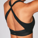 Reggiseno sportivo Power incrociato sulla schiena - Nero - XS - Nero