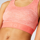 Inspire Seamless Sports Bra - Hot Coral - XS