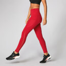 Leggings Power Mesh - Cremisi