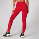Leggings Power Mesh - Cremisi - XS - Crimson