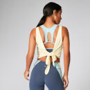 Tie-Up Vest - Lemon - XS - Lemon