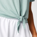 Twist Tričko - Tyrkysové - XS - Seafoam