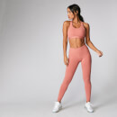 Power Cross Back Sports Bra - Copper Rose - XS