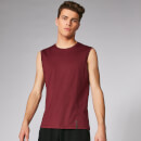 Luxe Classic Sleeveless T-Shirt - Oxblood - XS - Oxblood