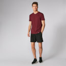 Luxe Classic V-Neck T-Shirt - Oxblood - XS - Oxblood