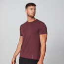 Klasyczne Koszulka V-Neck z kolekcji Luxe - Oxblood - XS