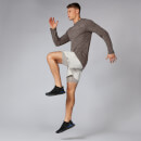 Aero Knit Long-Sleeve T-Shirt - Driftwood Marl - XS