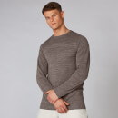 Aero Knit Long-Sleeve T-Shirt - Driftwood Marl - XS