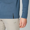 Luxe Classic Long-Sleeve Crew - Dark Indigo - XS - Dark Indigo
