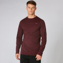 Myprotein Aero-Knitted Long Sleeve T-Shirt - Oxblood Marl - XS