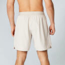 Pantalón Corto Power - Blanco Tiza Pardo - XS
