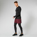 T-Shirt manches longues sans couture Sculpt - Noir - XS - Slate