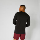 Aero Knit Langarm T-Shirt - grauschwarz - XS