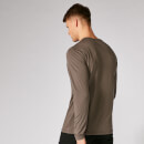 Maglia classica a maniche lunghe Luxe - Tortora - XS