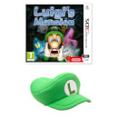Luigi's Mansion (Nintendo 3DS) + Luigi Cap