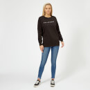 Sweat Femme Logo - Friends - Noir