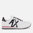 Armani Exchange Women's AX Logo Runner Style Trainers - White