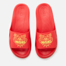 KENZO Women's Tiger Pool Slide Sandals - Medium Red