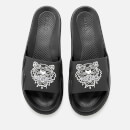 KENZO Women's Tiger Pool Slide Sandals - Black