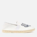 KENZO Men's Classic Tiger Espadrilles - White